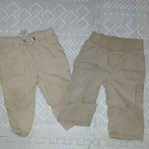 Carter's Tan Casual Cotton Bottoms
